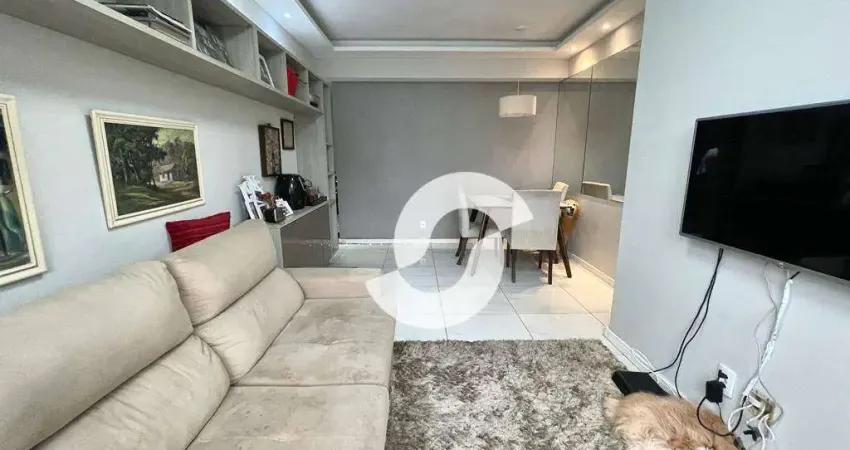 Apartamento com 2 dormitórios à venda, 60 m² por R$ 650.000,00 - Centro - Niterói/RJ