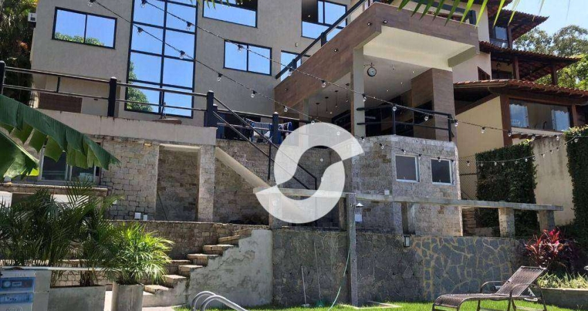 Casa com 4 dormitórios à venda, 386 m² por R$ 1.900.000,00 - Pendotiba - Niterói/RJ