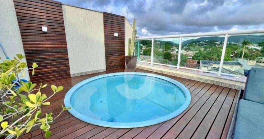 Cobertura com 2 dormitórios à venda, 140 m² por R$ 1.050.000,00 - Itaipu - Niterói/RJ