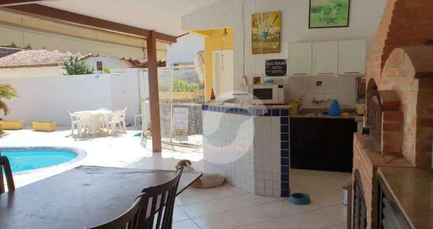 Casa com 3 dormitórios à venda, 226 m² por r$ 820.000,00 - itaipu - niterói/rj