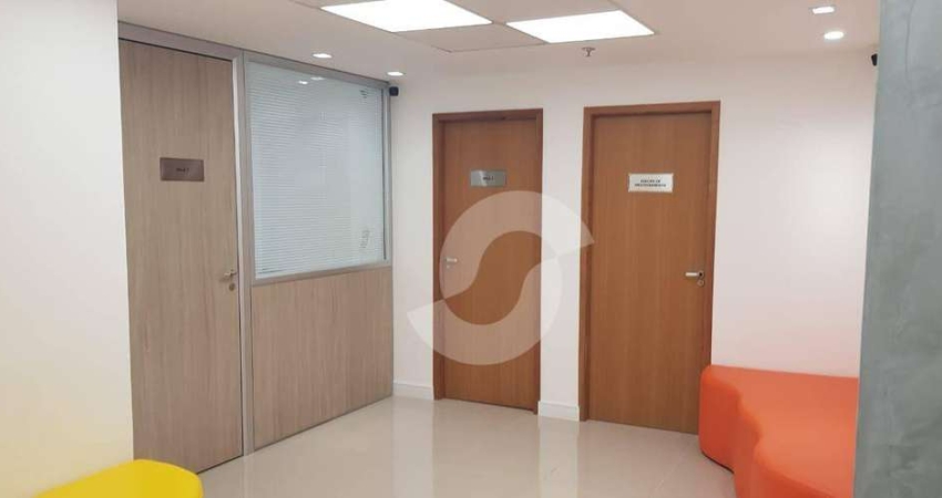 Andar Corporativo, 300 m² - venda por R$ 2.500.000,00 ou aluguel por R$ 19.100,00/mês - Centro - Niterói/RJ