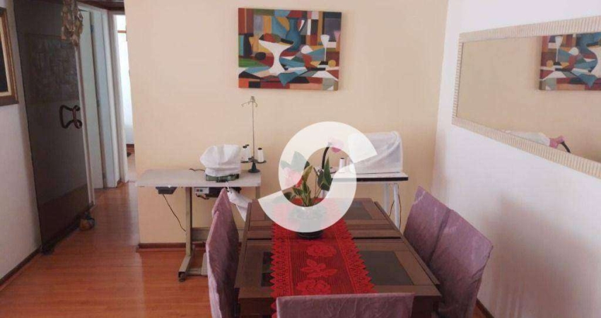 Apartamento com 2 dormitórios à venda, 77 m² por R$ 620.000,00 - Icaraí - Niterói/RJ