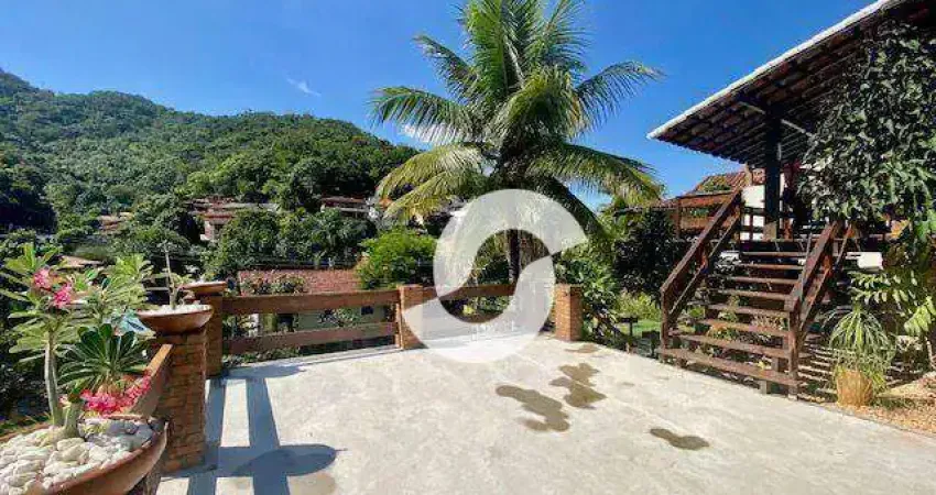 Casa com 4 dormitórios à venda, 378 m² por r$ 1.395.000,00 - itaipu - niterói/rj