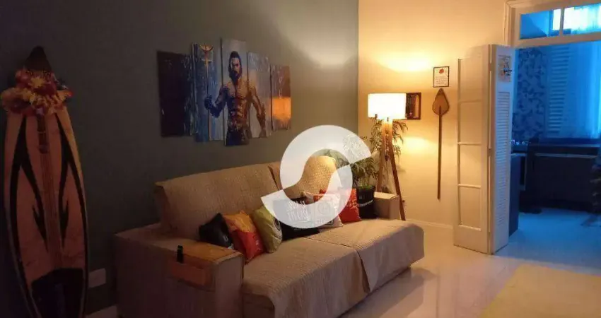 Apartamento de 1 quarto, revertido para 2 quartos. a 6 minutos da praia do forte.