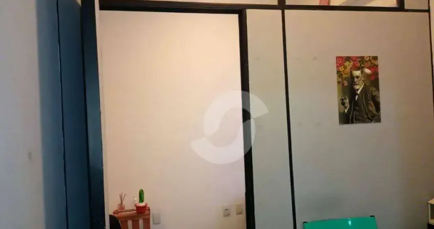 Sala no centro de niterói mobiliada com 28 m² à venda - por r$ 160.000 - centro - niterói/rj