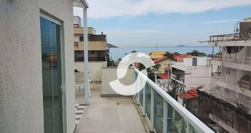 Cobertura com 2 dormitórios à venda, 130 m² por R$ 1.125.000,00 - Piratininga - Niterói/RJ