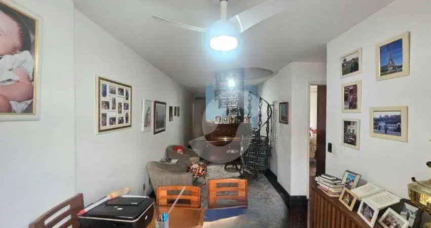 Cobertura com 3 dormitórios à venda, 140 m² por r$ 1.200.000,00 - ingá - niterói/rj