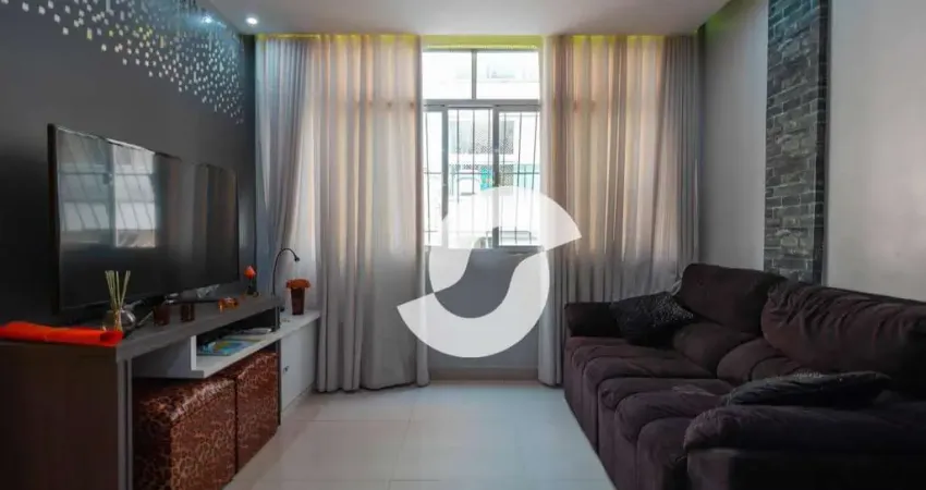 Apartamento com 3 dormitórios à venda, 117 m² por r$ 854.999,00 - icaraí - niterói/rj