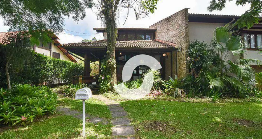 Casa com 4 dormitórios à venda, 425 m² por r$ 2.990.000,00 - itaipu - niterói/rj