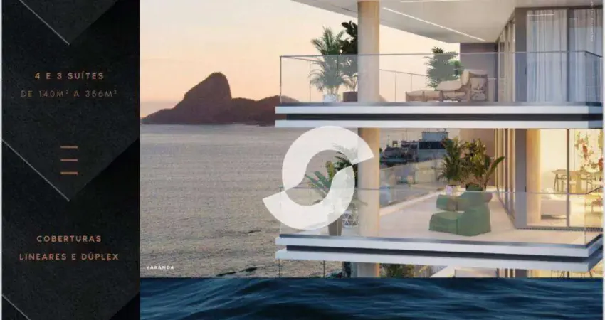 Apartamento com 3 dormitórios à venda, 140 m² por R$ 2.450.000,00 - Icaraí - Niterói/RJ