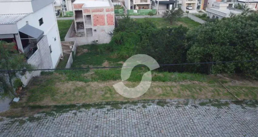 Terreno em condomínio fechado à venda na Rodovia Vereador Oldemar Guedes Figueiredo, Ubatiba, Maricá