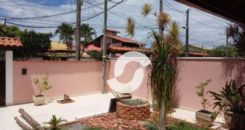 Casa com 3 dormitórios à venda, 180 m² por r$ 645.000,00 - barroco (itaipuaçu) - maricá/rj
