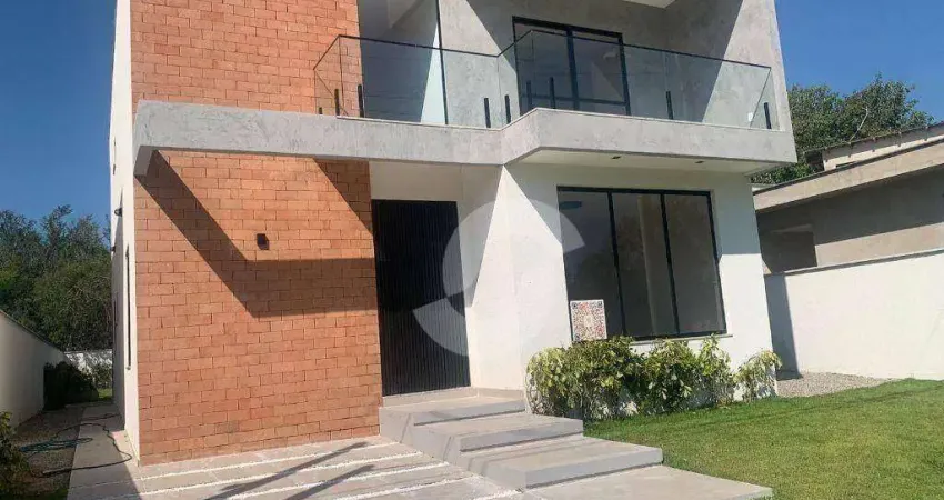 Casa à venda, 208 m² por r$ 1.200.000,00 - ubatiba - maricá/rj