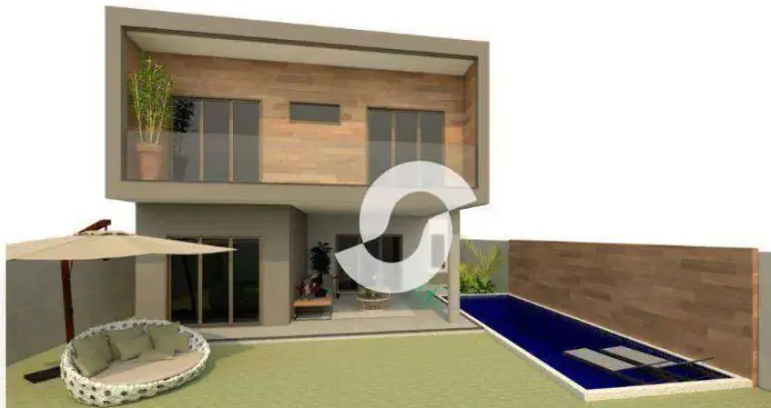 Casa com 4 dormitórios à venda, 269 m² por R$ 3.500.000,00 - São José de Embassai - Maricá/RJ
