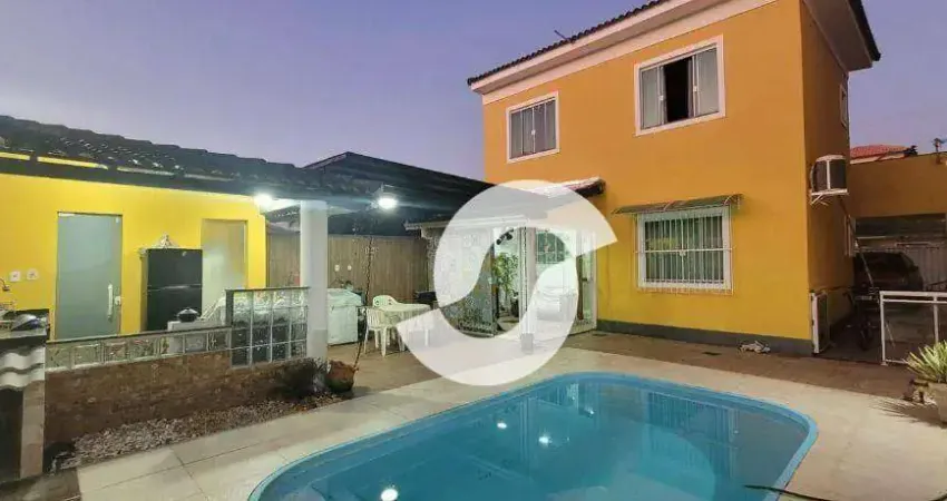 Casa com 4 dormitórios à venda, 173 m² por r$ 600.000,00 - itaipuaçu - maricá/rj