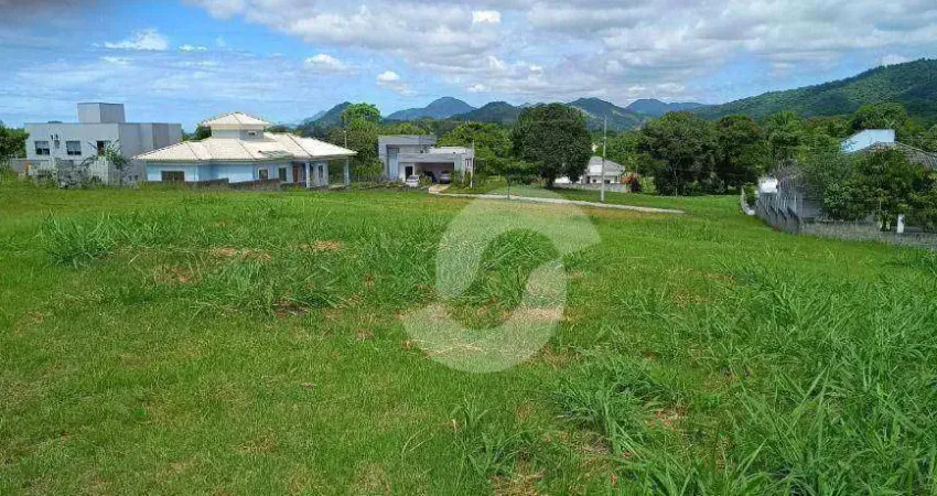 Terreno à venda, 606 m² por r$ 150.000,00 - ubatiba - maricá/rj