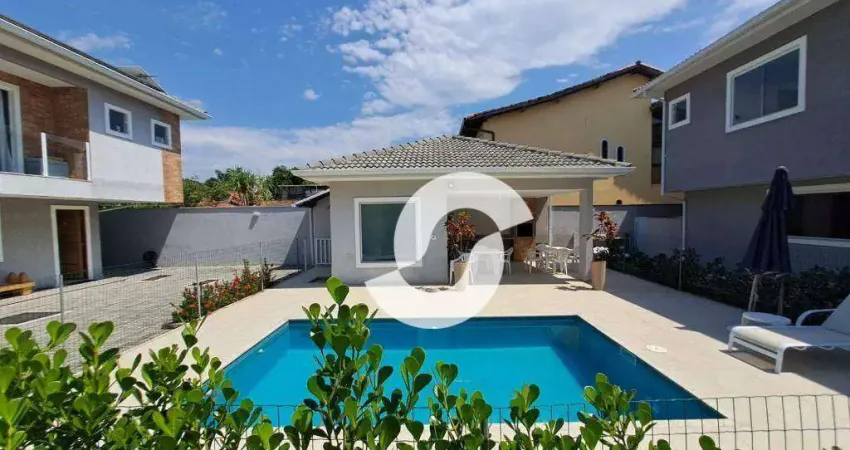 CASA EM PIRATININGA - Casa com 3 dormitórios à venda, 94 m² por R$ 720.000 - Piratininga - Niterói/RJ