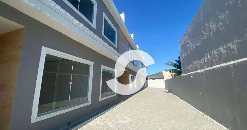 Casa com 2 dormitórios à venda, 96 m² por r$ 370.000,00 - jardim atlântico oeste (itaipuaçu) - maricá/rj