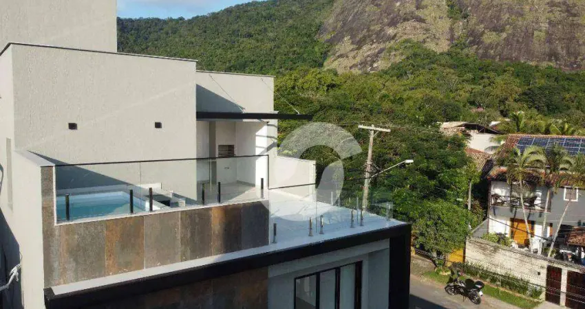 Casa com 4 dormitórios à venda, 180 m² por r$ 1.190.000,00 - peixoto - niterói/rj