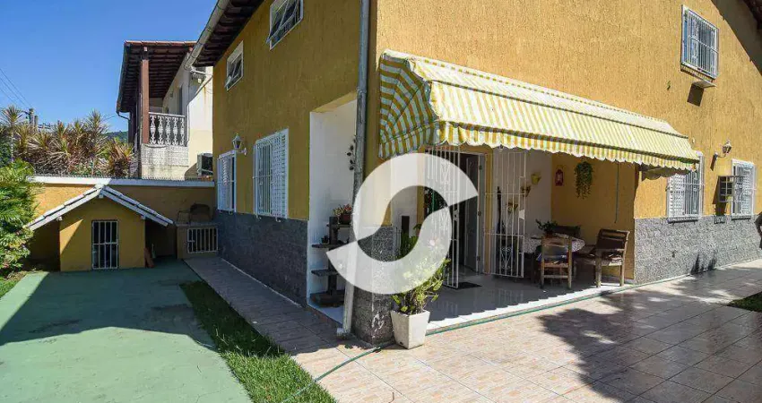 Casa com 3 dormitórios à venda, 260 m² por r$ 850.000,00 - piratininga - niterói/rj