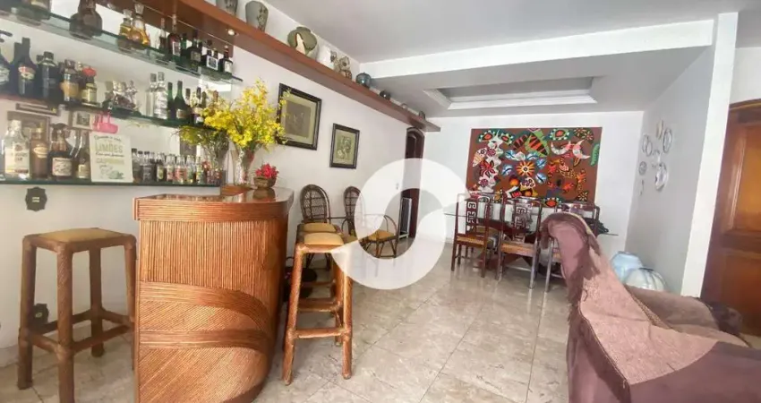 Apartamento com 4 dormitórios, 2 suítes, 2 vagas de garagem na escritura, à venda, por R$ 1.250.000 - Icaraí - Niterói/RJ
