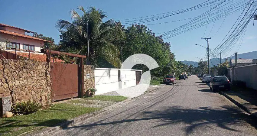 Terreno à venda, 525 m² por r$ 680.000,00 - itaipu - niterói/rj