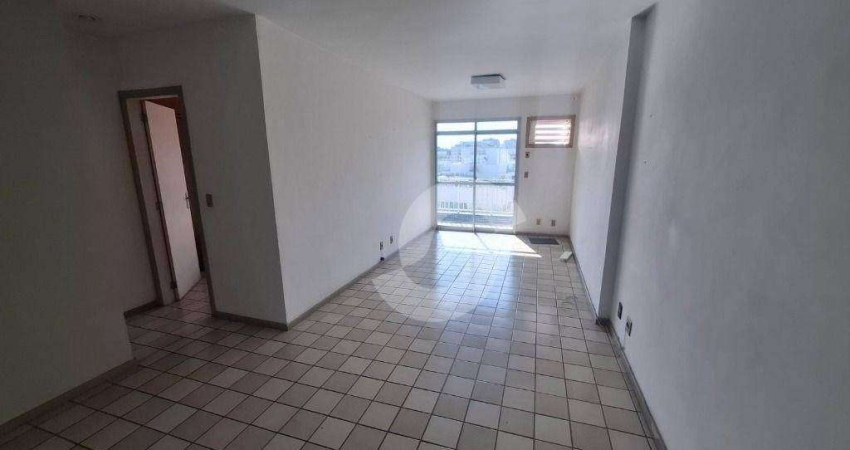Apartamento com 1 quarto com varanda e vaga em Icaraí - Niterói/RJ