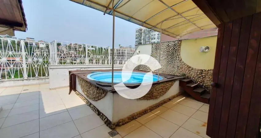 Cobertura com 3 dormitórios à venda, 220 m² por R$ 1.100.000,00 - Icaraí - Niterói/RJ
