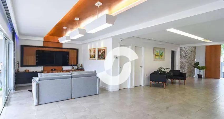 Casa com 5 dormitórios à venda, 385 m² por r$ 4.300.000,00 - camboinhas - niterói/rj
