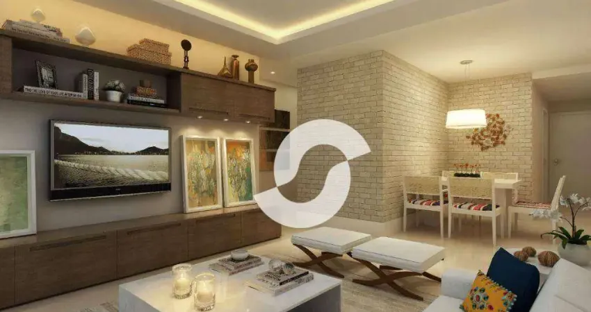 Apartamento com 3 dormitórios à venda, 89 m² por R$ 1.238.000,00 - Icaraí - Niterói/RJ