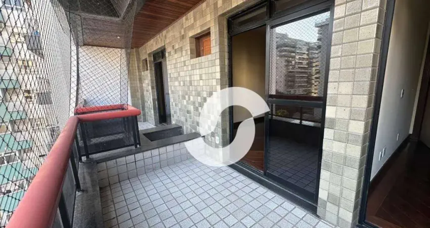 Apartamento com 4 dormitórios à venda, 195 m² por r$ 1.300.000,00 - icaraí - niterói/rj