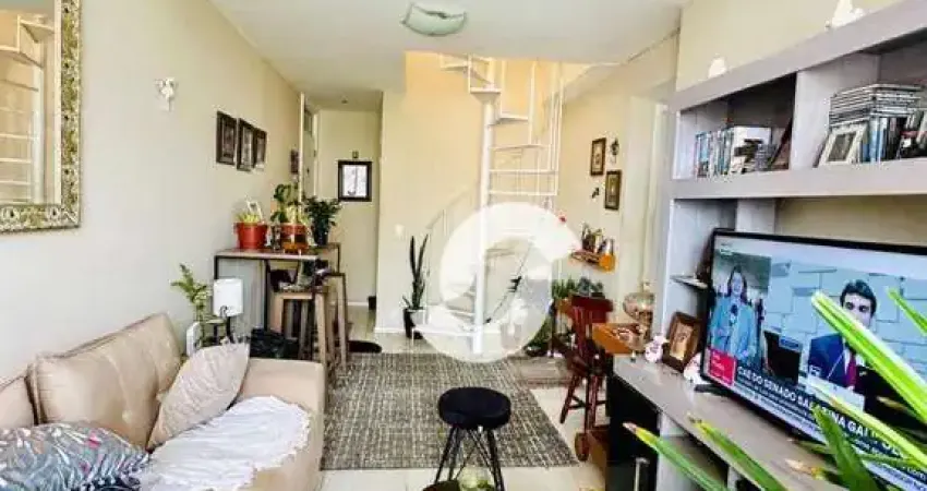 Cobertura com 2 dormitórios à venda, 122 m² por R$ 900.000,00 - Icaraí - Niterói/RJ