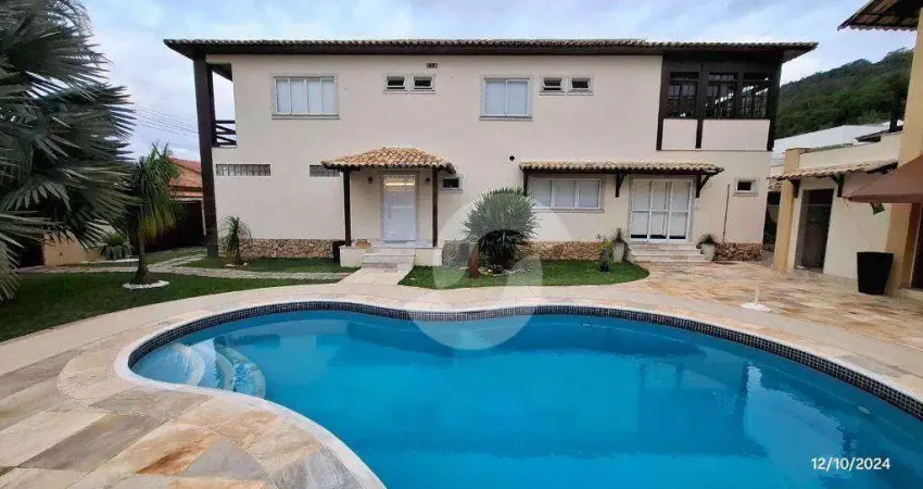 Casa com 4 dormitórios à venda, 560 m² por r$ 2.500.000,00 - piratininga - niterói/rj