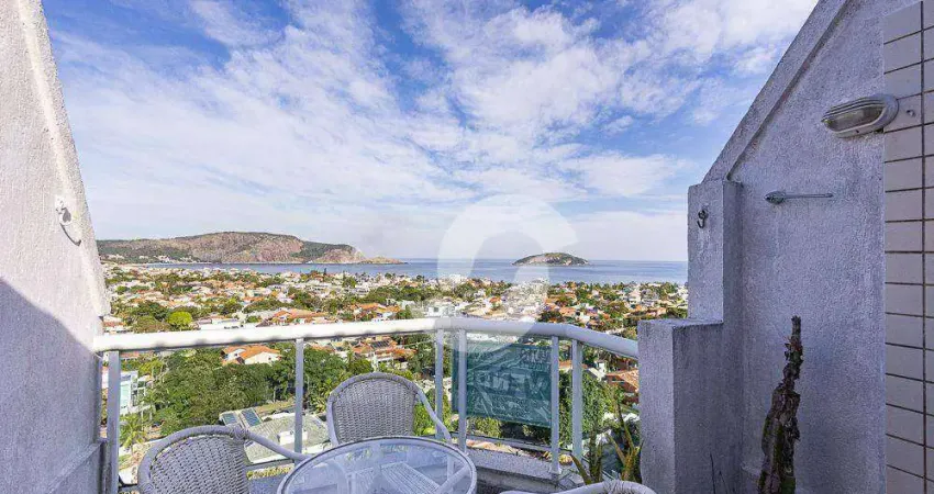 Cobertura à venda, 112 m² por R$ 630.000,00 - Camboinhas - Niterói/RJ