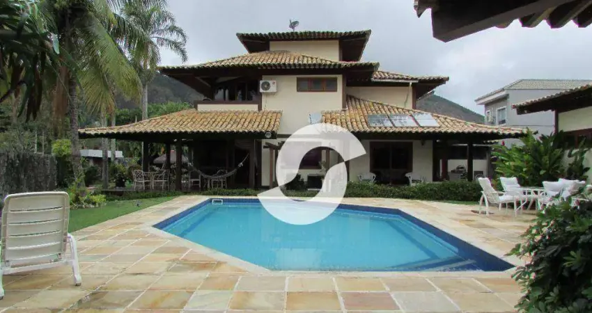 Casa com 4 dormitórios à venda, 424 m² por R$ 4.100.000,00 - Itaipu - Niterói/RJ