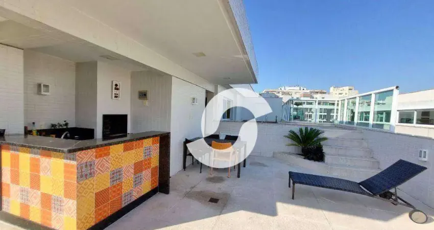Cobertura com 4 dormitórios à venda, 252 m² por R$ 5.000.000,00 - Icaraí - Niterói/RJ