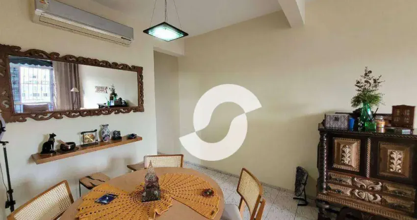 Apartamento com 2 dormitórios à venda, 90 m² por R$ 620.000,00 - Icaraí - Niterói/RJ