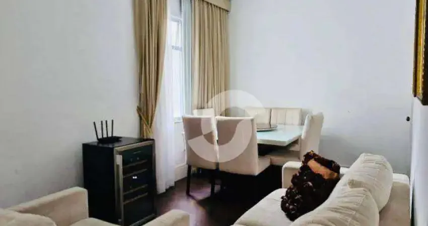 Apartamento com 2 dormitórios à venda, 85 m² por r$ 399.000,00 - santa rosa - niterói/rj