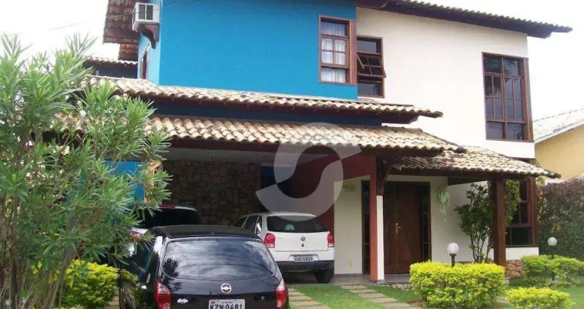 Casa com 3 dormitórios à venda, 300 m² por r$ 980.000 - várzea das moças - niterói/rj