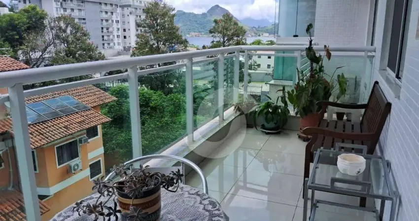 Apartamento com 2 quartos à venda, 90 m² por R$ 750.000 - Charitas - Niterói/RJ