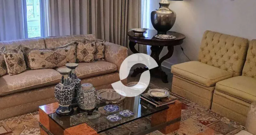 Apartamento com 4 dormitórios à venda, 180 m² por r$ 1.800.000,00 - icaraí - niterói/rj