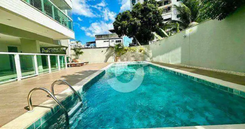 Apartamento com 2 dormitórios à venda, 80 m² por R$ 770.000,00 - Santa Rosa - Niterói/RJ