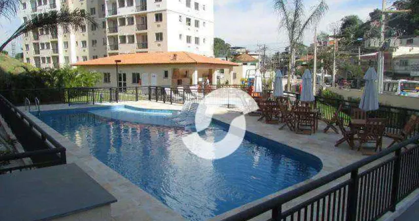 Apartamento com 2 dormitórios à venda, 49 m² por R$ 240.000,00 - Covanca - São Gonçalo/RJ