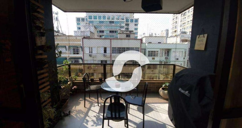 Apartamento com 4 dormitórios à venda, 217 m² por R$ 1.500.000,00 - Icaraí - Niterói/RJ