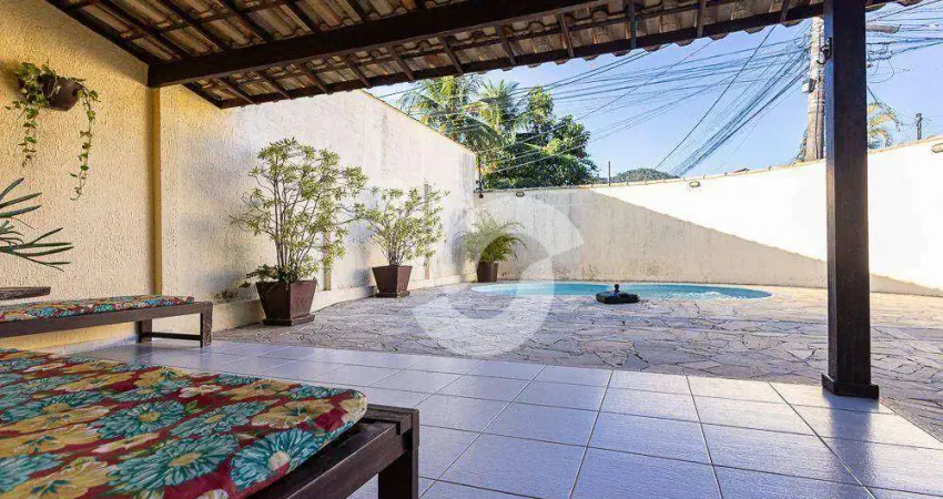 Casa com 3 dormitórios à venda, 158 m² por r$ 750.000,00 - serra grande - niterói/rj
