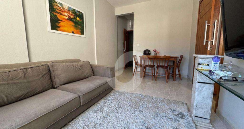 Apartamento com 1 dormitório à venda, 60 m² por R$ 500.000,00 - Icaraí - Niterói/RJ