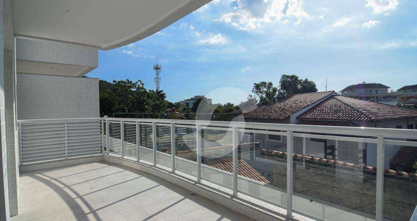 Apartamento com 2 dormitórios à venda, 92 m² por R$ 789.000,00 - Itacoatiara - Niterói/RJ