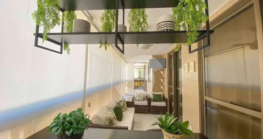 Apartamento com 3 dormitórios à venda, 190 m² por r$ 2.000.000,00 - piratininga - niterói/rj