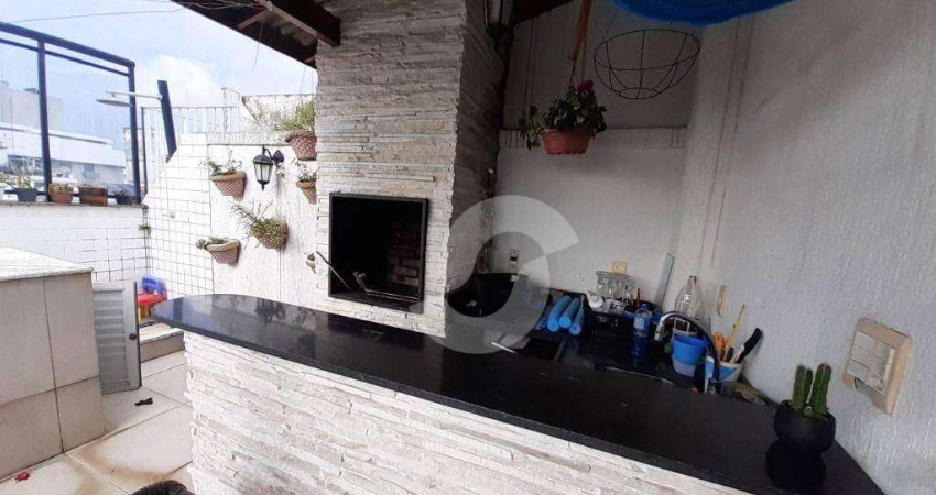 Cobertura com 3 dormitórios à venda, 130 m² por R$ 850.000,00 - Icaraí - Niterói/RJ