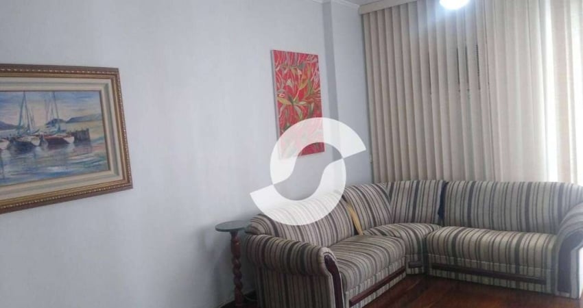 Apartamento, 120 m² - venda por R$ 980.000,00 ou aluguel por R$ 6.076,70/mês - Icaraí - Niterói/RJ